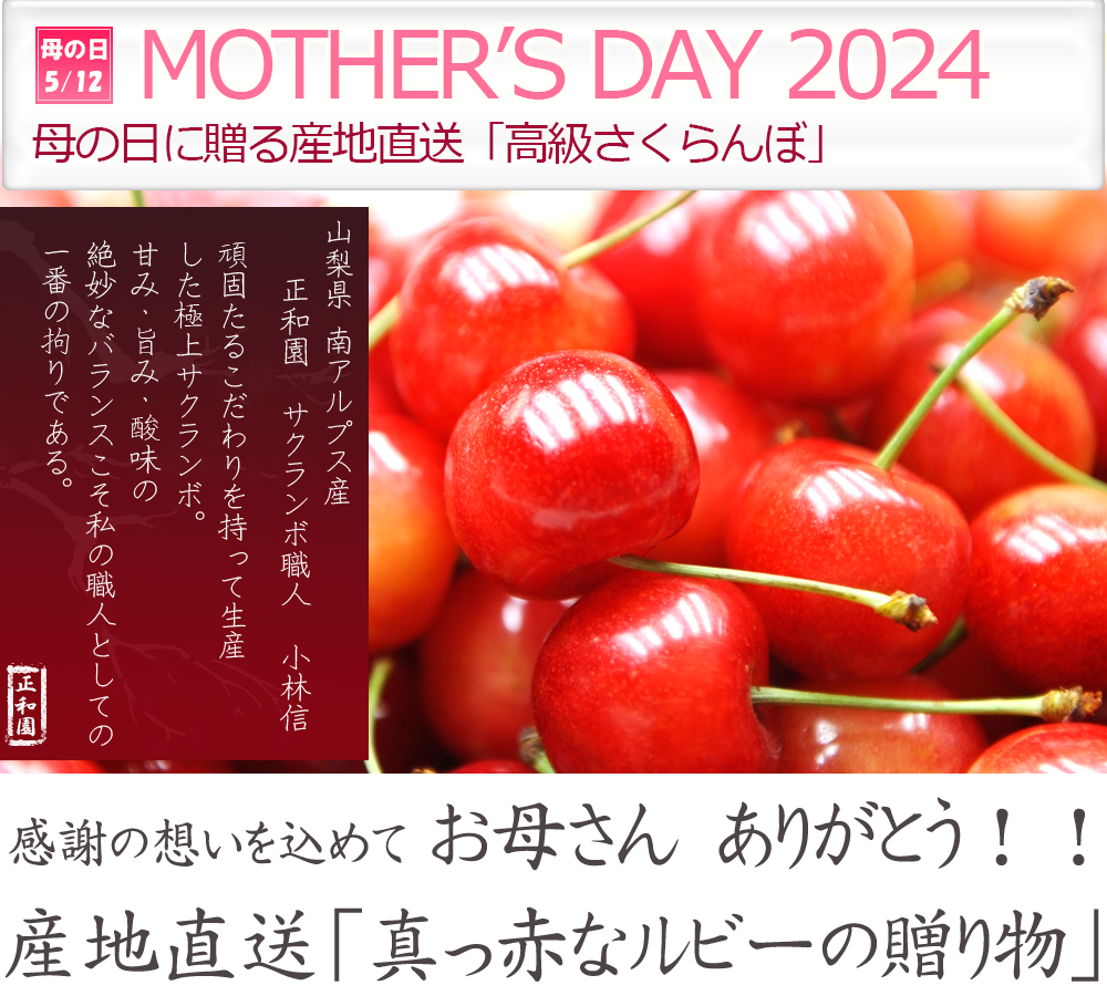 山梨県南アルプス市より産地直送通信販売